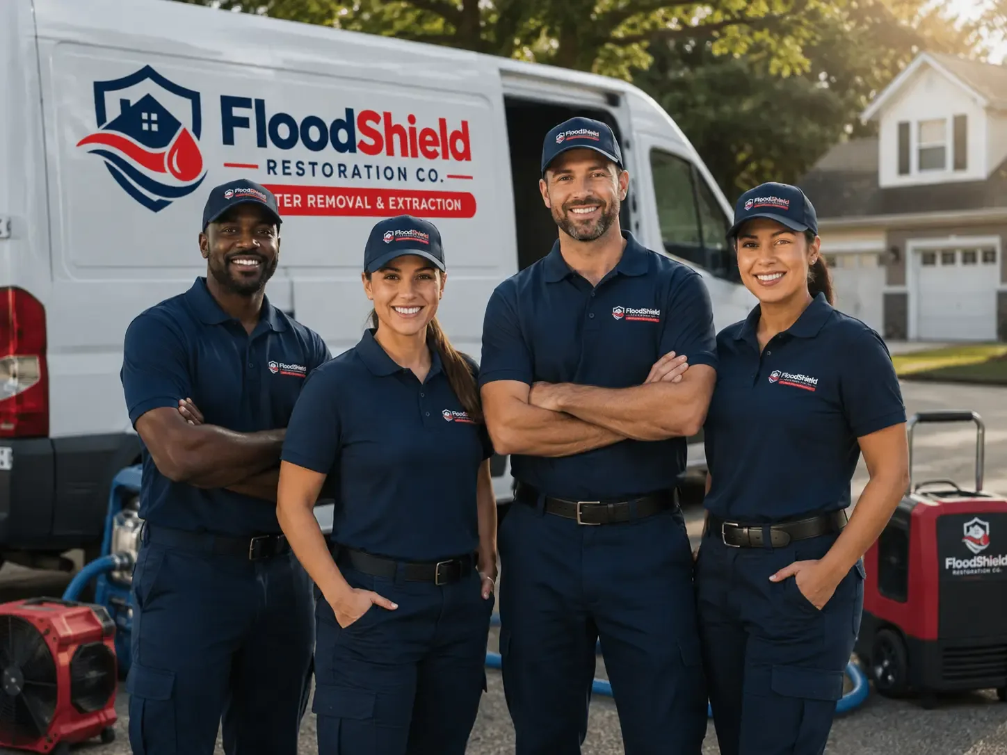 Flood Damage Restoration company in Lyndhurst, VA